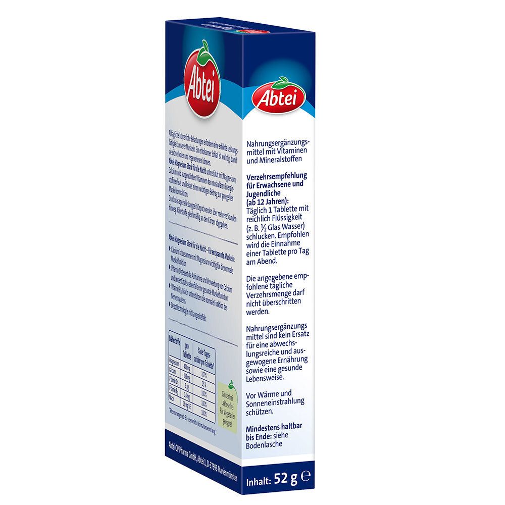 Abtei Magnesium 400 Stark für die Nacht