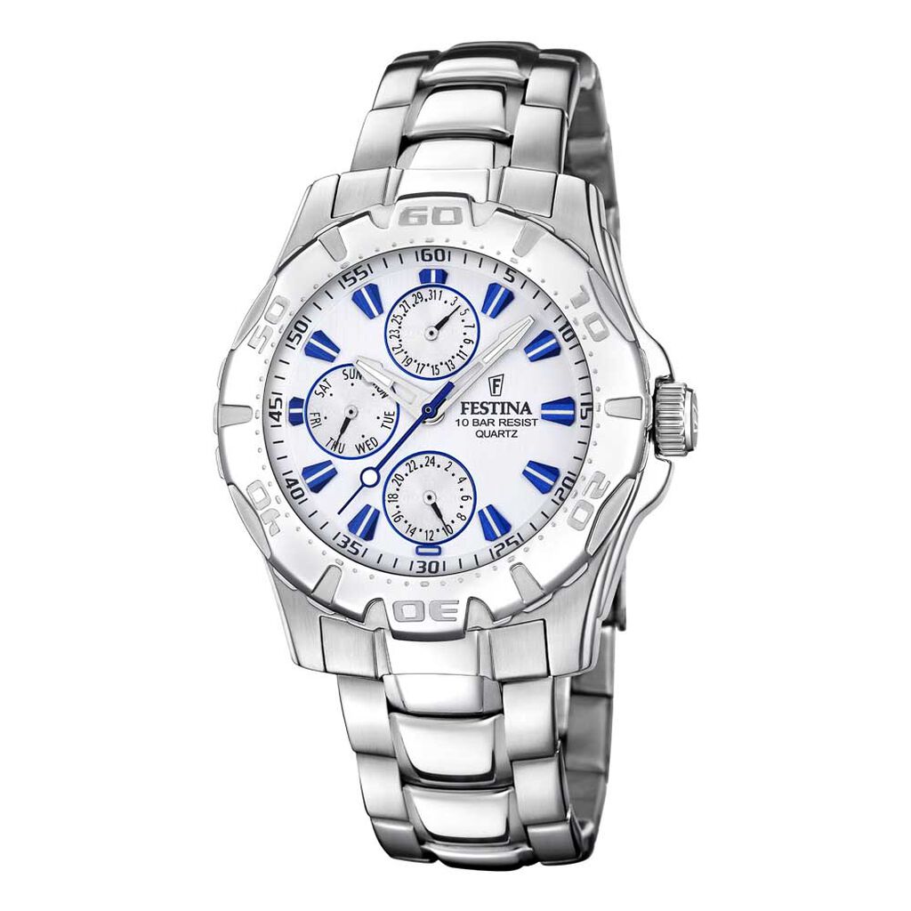 Montre Festina Multifonctions Argent