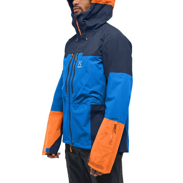 Veste alpinisme HAGLÖFS SPITZ GTX PRO JACKET M ELECTRIC BLUE/TARN BLUE