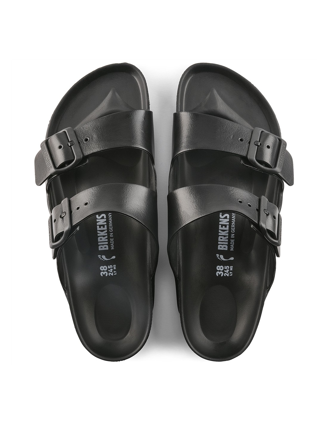 birkenstock mules homme arizona eva caoutchouc noir