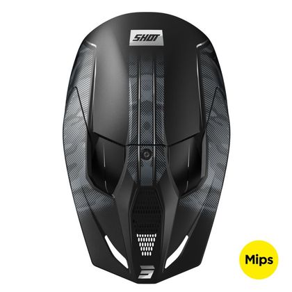 Casque cross Shot RACE - CAMO TACTIC 2025 - Noir / Gris