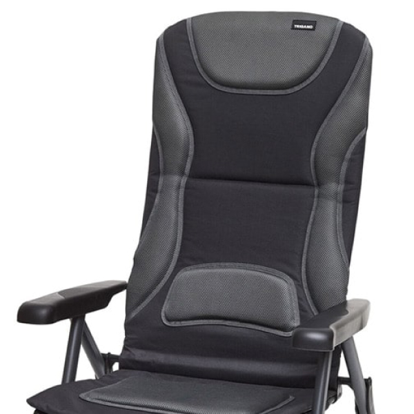 Fauteuil matelassé alu VIP Graphite TRIGANO