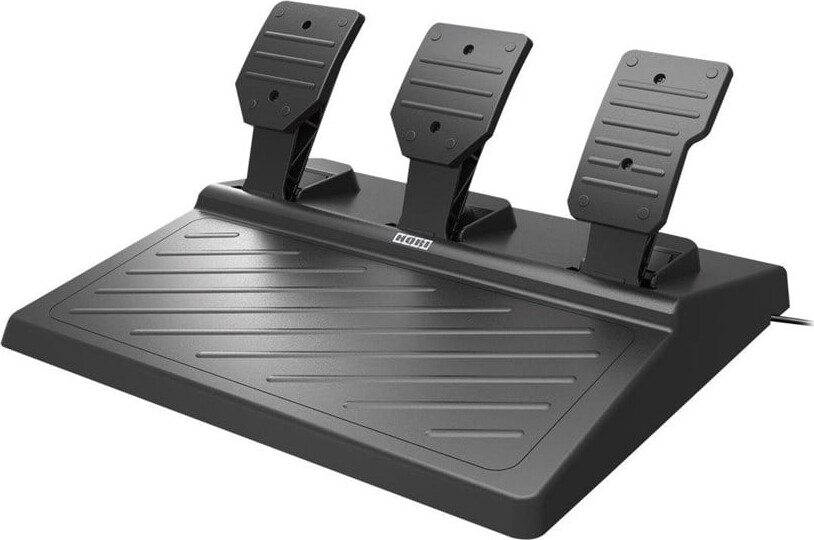 Hori - Force Feedback Racing Wheel Dlx Til Xbox - Sort