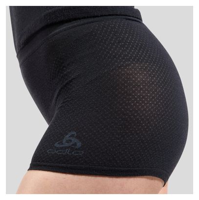 Boxer Femme Odlo Performance Wool 140 Seamless Noir