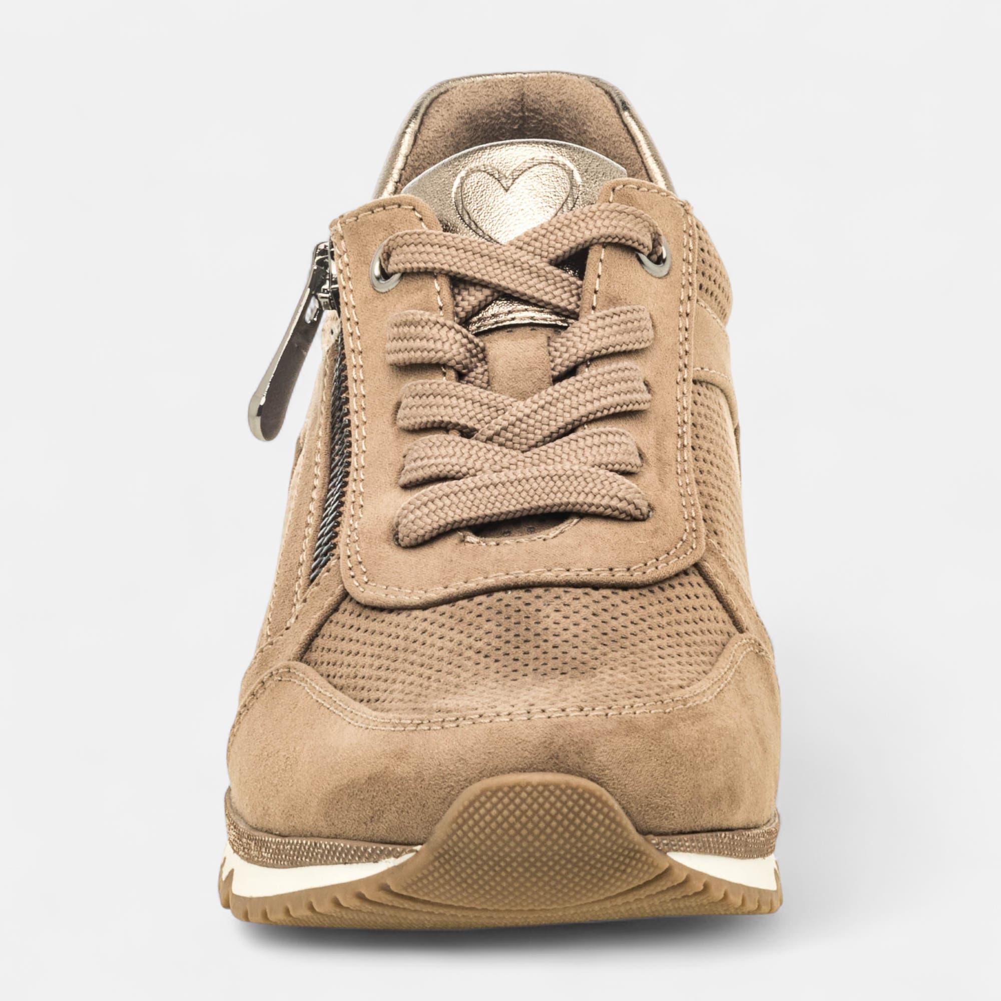 Baskets basses Femme taupe