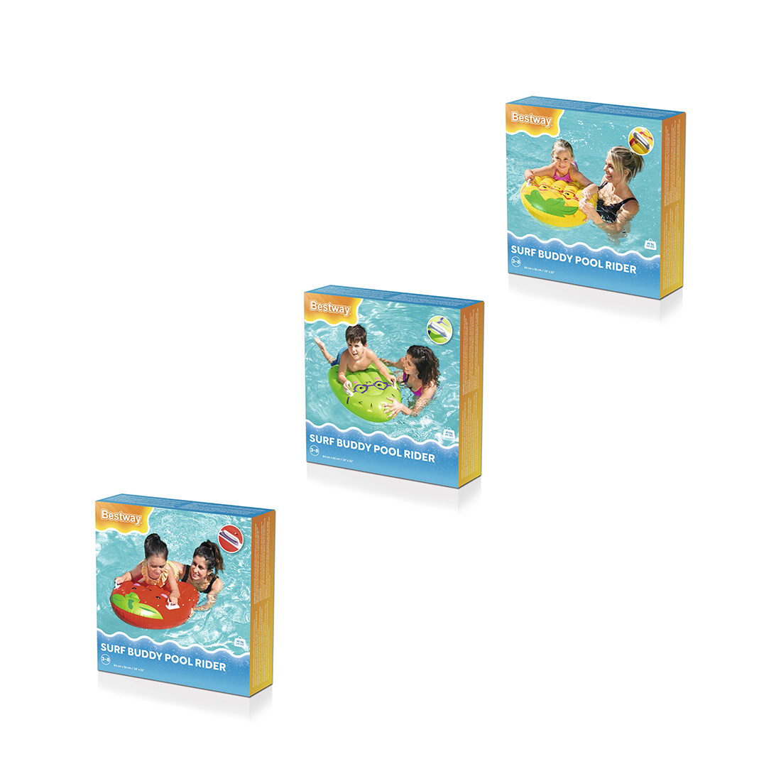 Bestway Mini-Kinder-Surfboard Surf Buddy 84cm x 56 cm