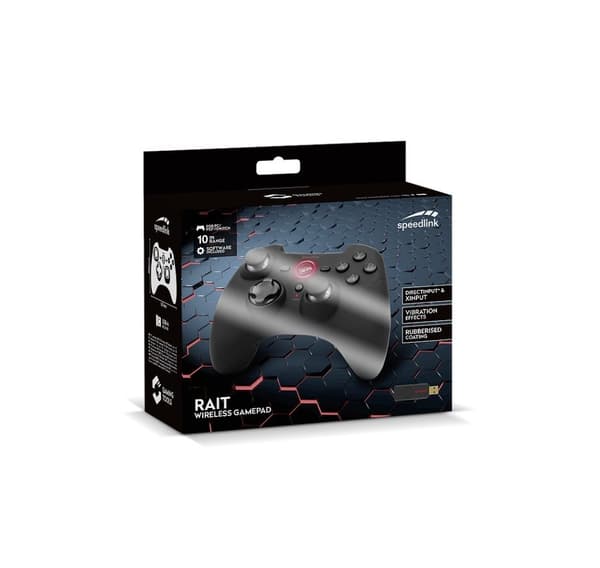 Speedlink trådløs gamepad Rait (SL-650110-BK)