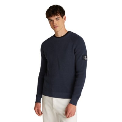 Sweatshirt homme Badge Easy CALVIN KLEIN