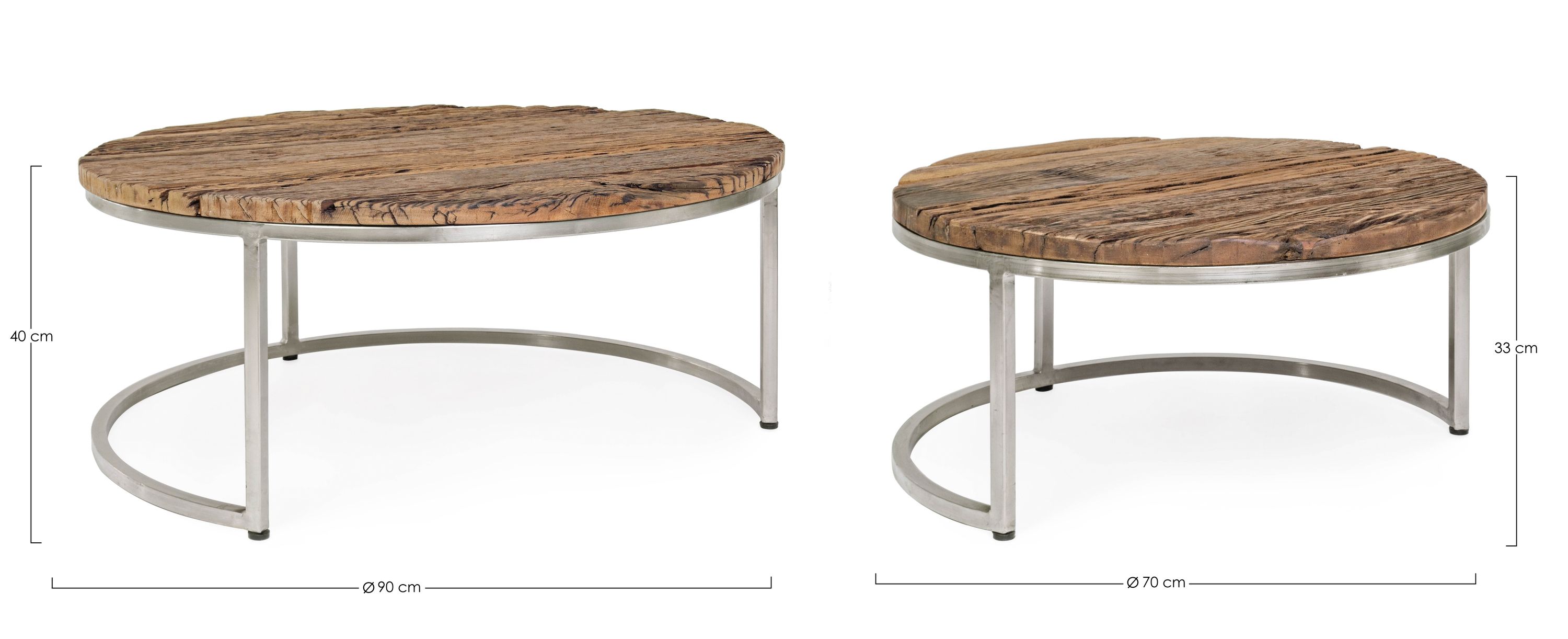 Beistelltisch RAFTER 2er Set