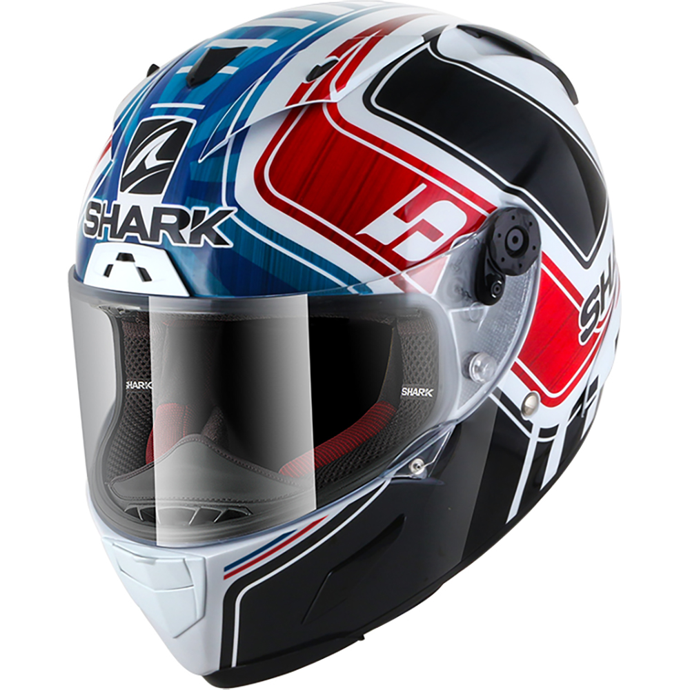 Shark - Casque Race-R Pro Replica Zarco GP de France Noir / Bleu / Blanc / Rouge