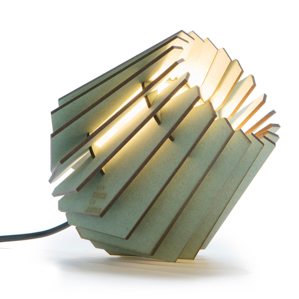 Van Tjalle en Jasper Spot-nik Vloerlamp - Naturel