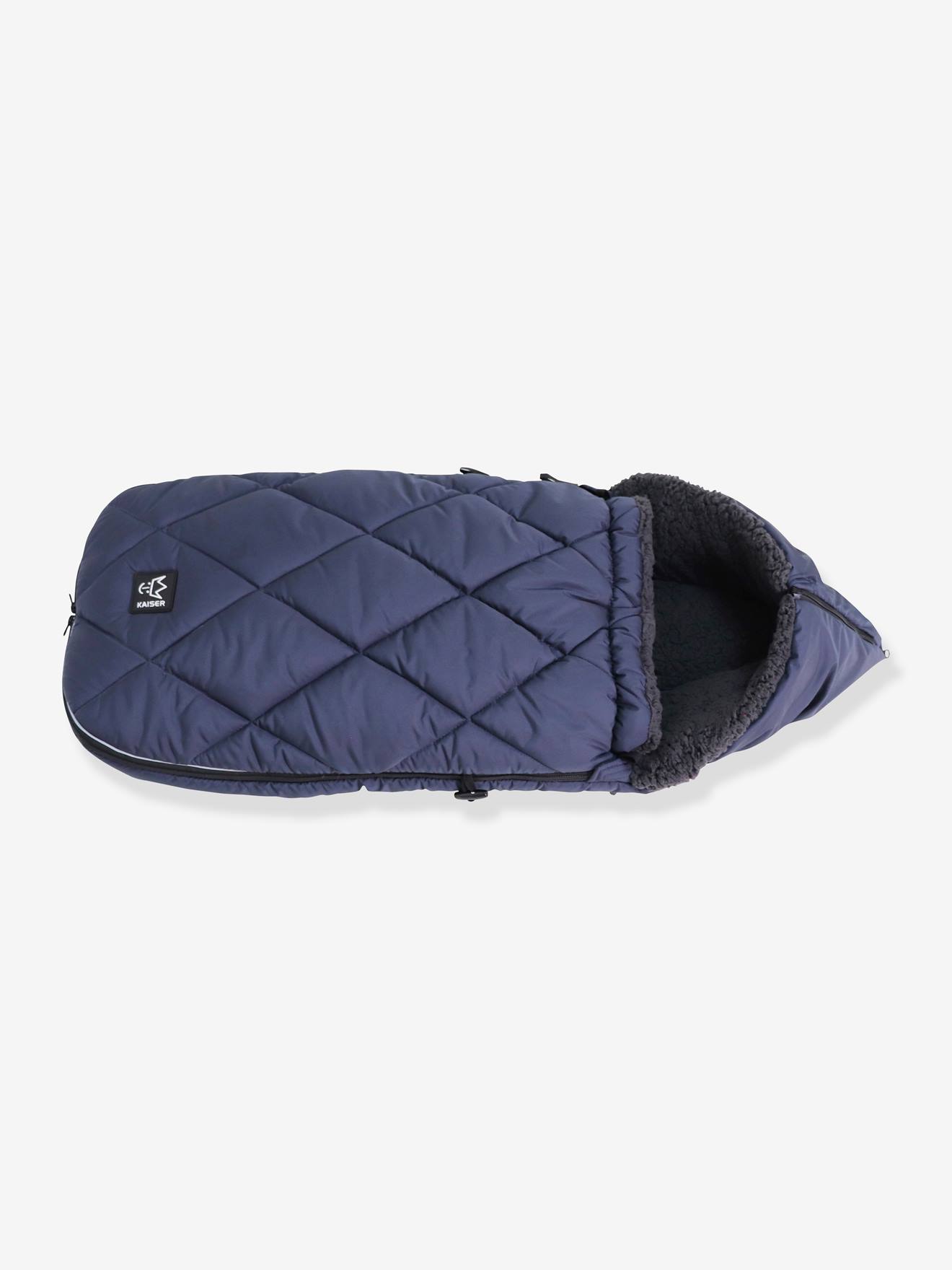 Carrinho Chancelière XL Too KAISER liso azul escuro