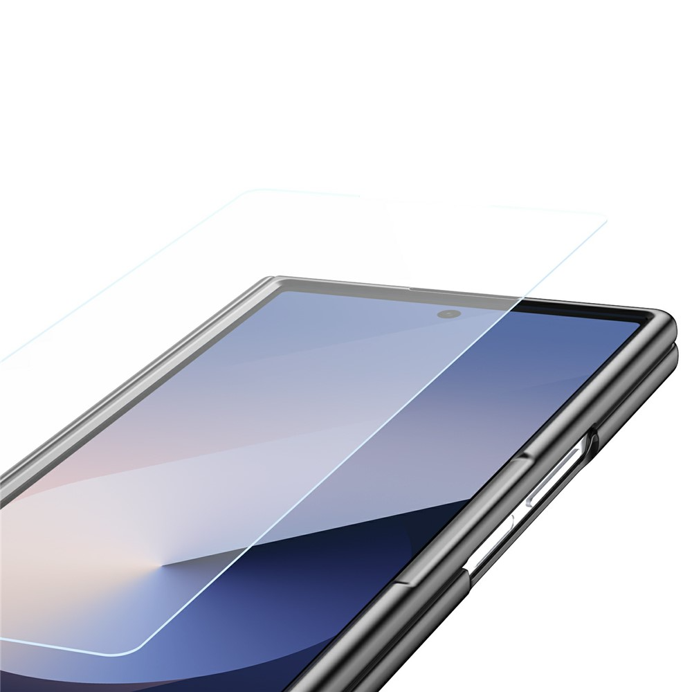 Samsung Galaxy Z Fold7 Hardcase Schutzhülle mit Touch Pen   Display Schutzglas - Schwarz