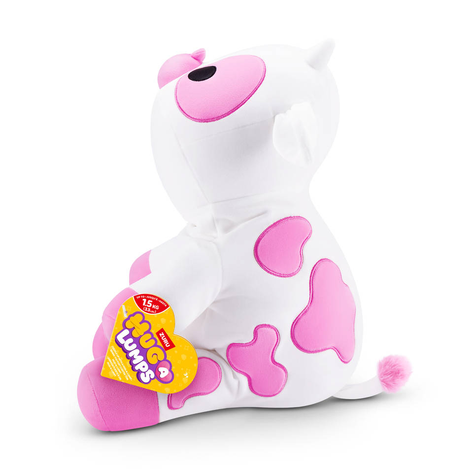 Hug-A-Lumps knuffel koe Clover - 60 cm