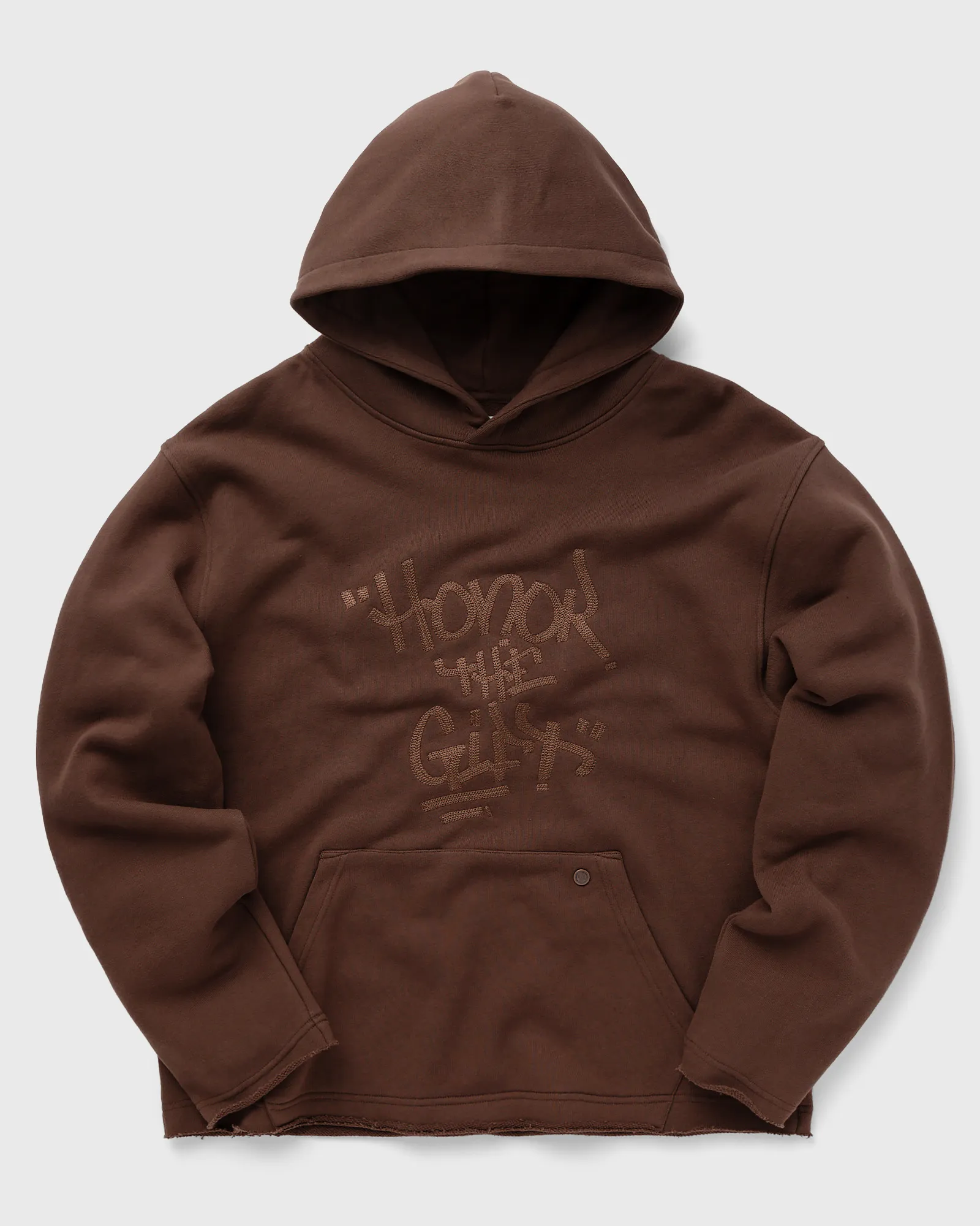 Honor The Gift SCRIPT EMBROIDERED HOODIE