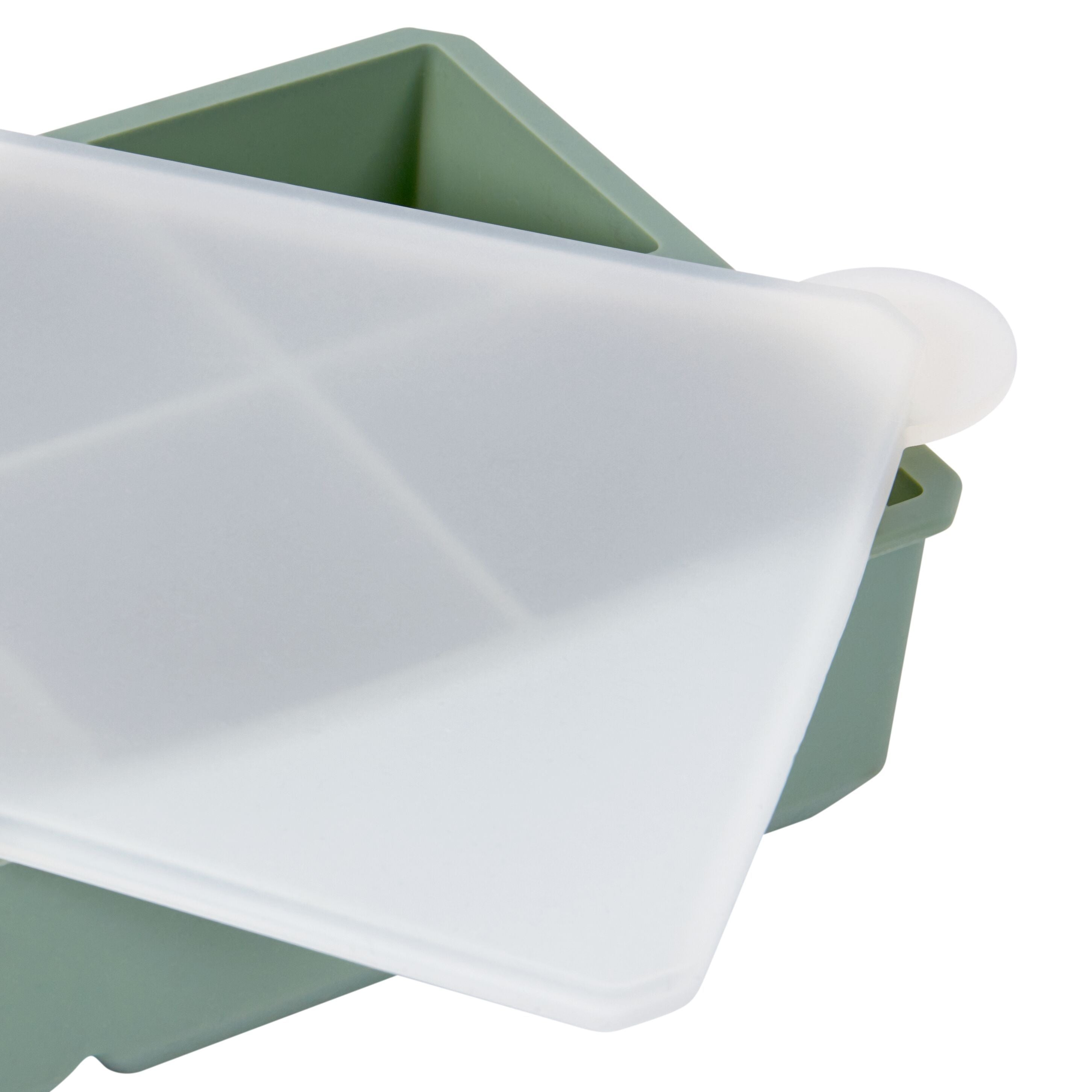 GIADA Eiswürfelform - Grün / B: 16.4 cm x T: 11.0 cm x H: 4.7 cm