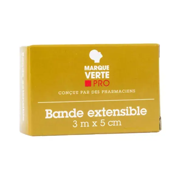 Fita adesiva elástica Green Brand 3m x 5cm (1 unidade)