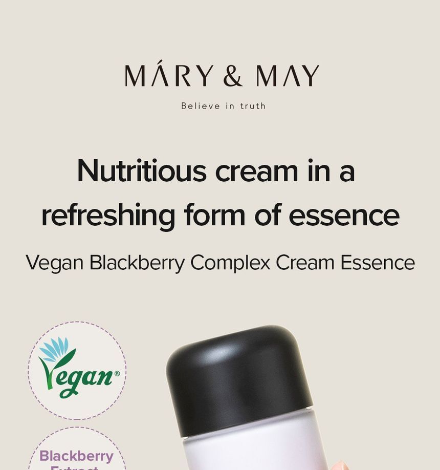 Mary&May - Veganistische Blackberry Complex Cream Essence