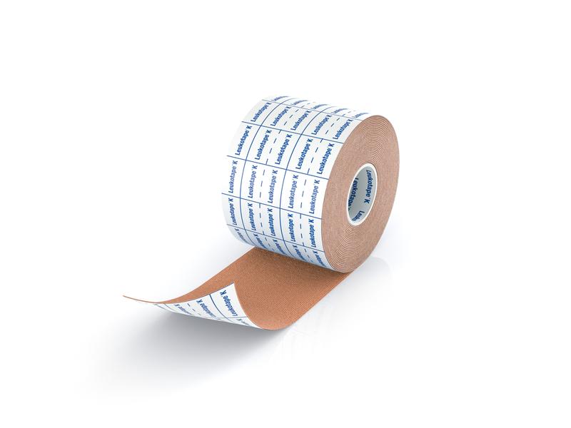 Leukotape K elastischer Tapeverband beige, 5 cm x 5 m Kinesiologie Tape für Sport und Alltag