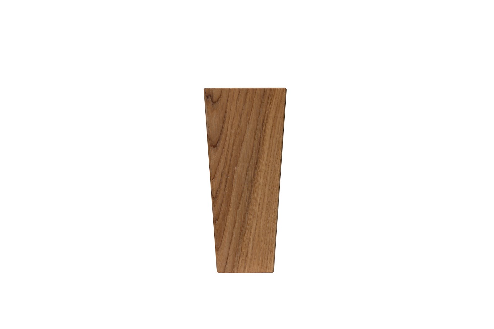 Rundt konet ben 4 pk Hvitoljet eik. H15 cm