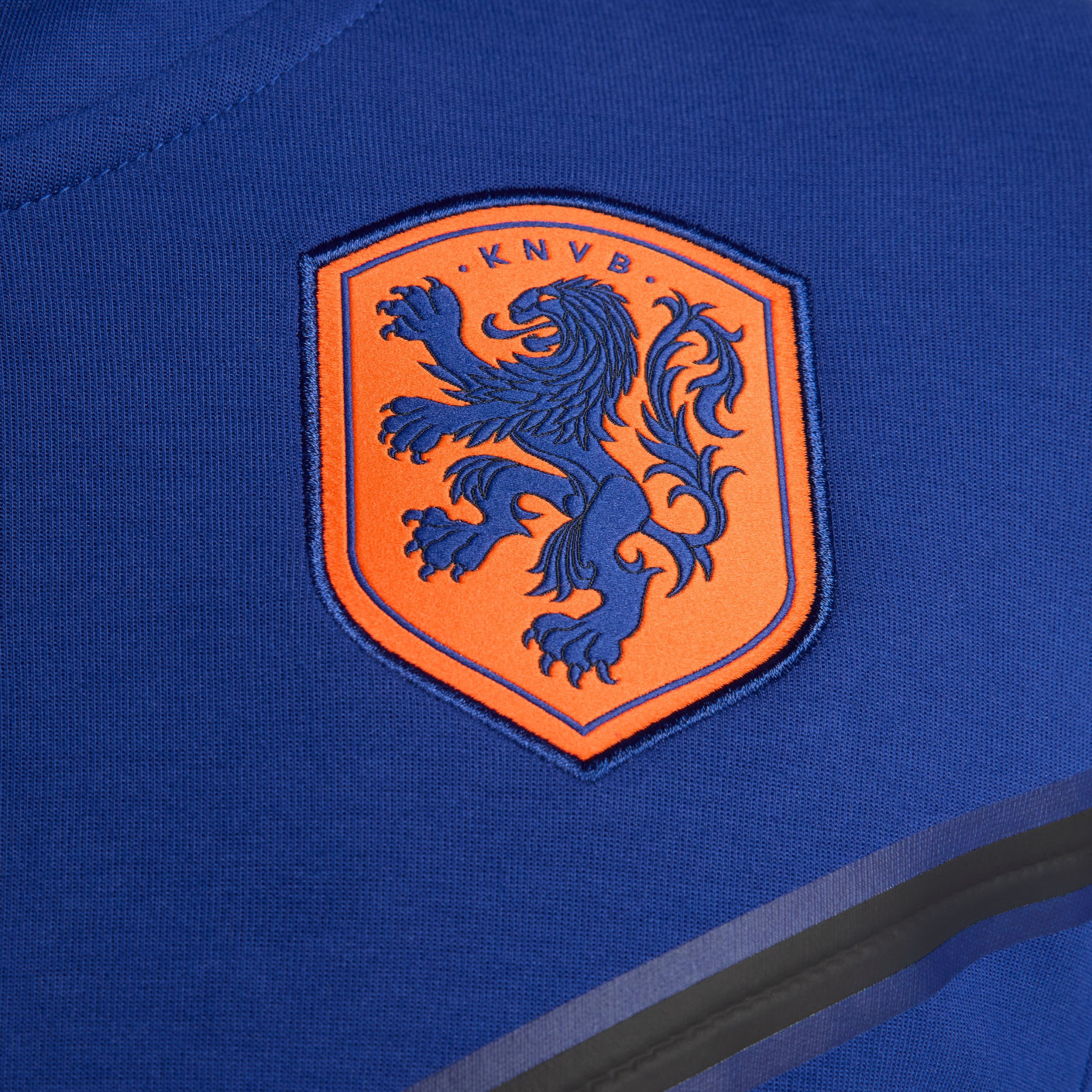 Nike Nederland Tech Fleece Trainingspak 2024-2026 Blauw Oranje