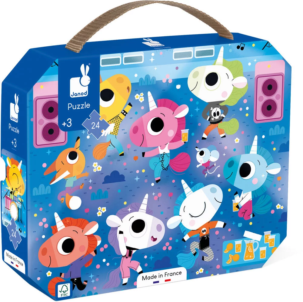 PUZZLE CONCERT LICORNES