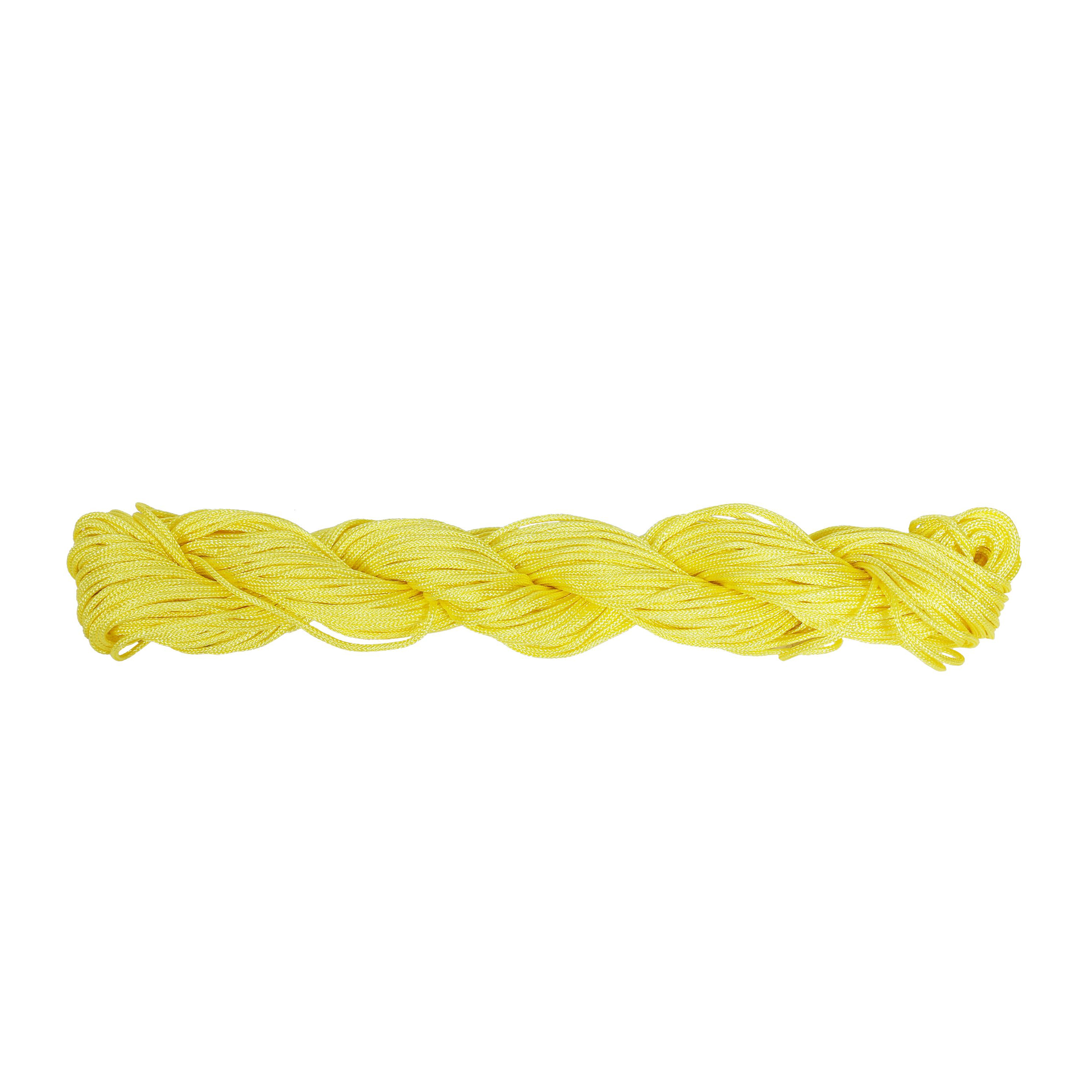 Nylonschnur 25 m gelb