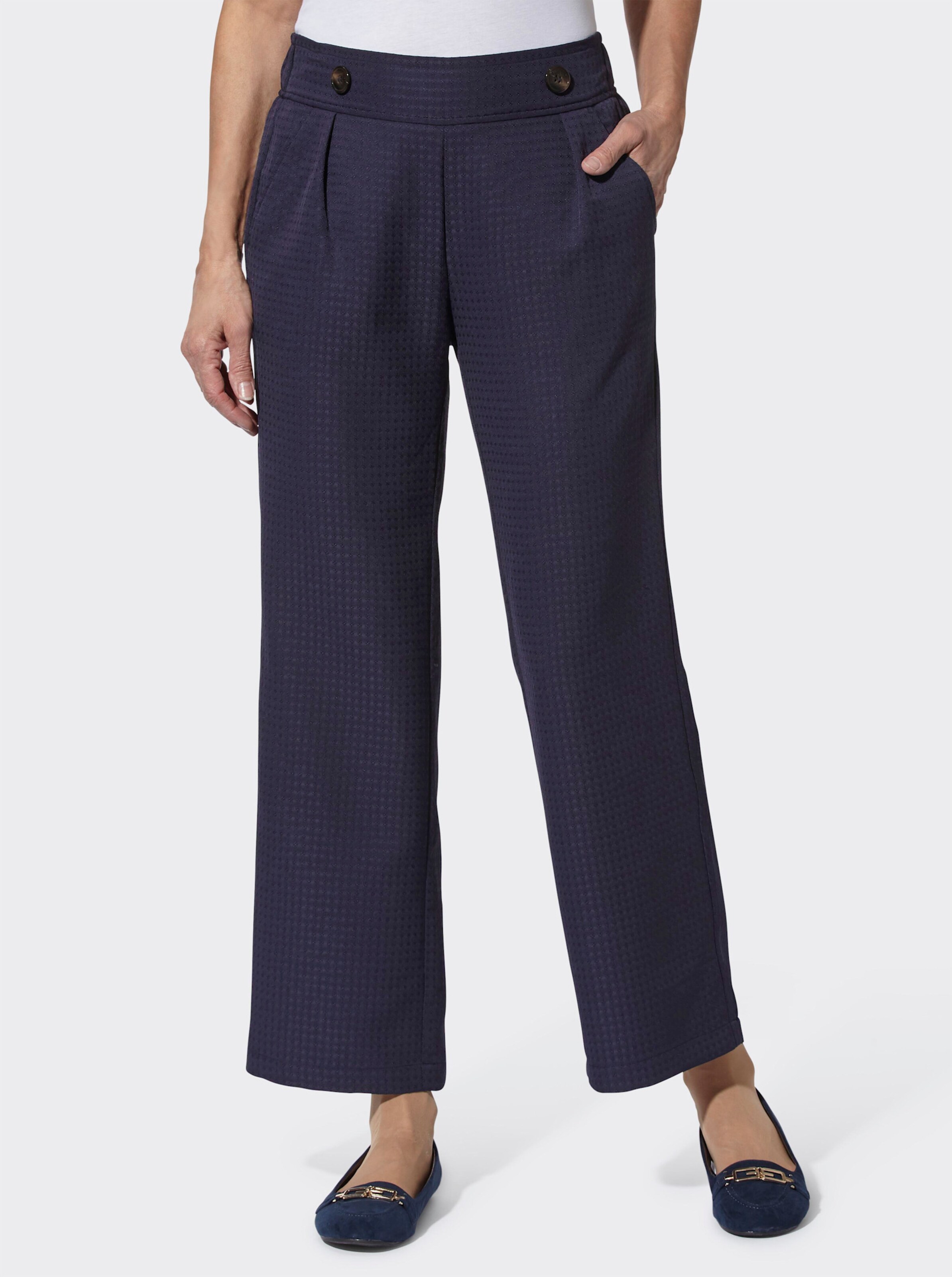 Hose im Jacquard-Muster