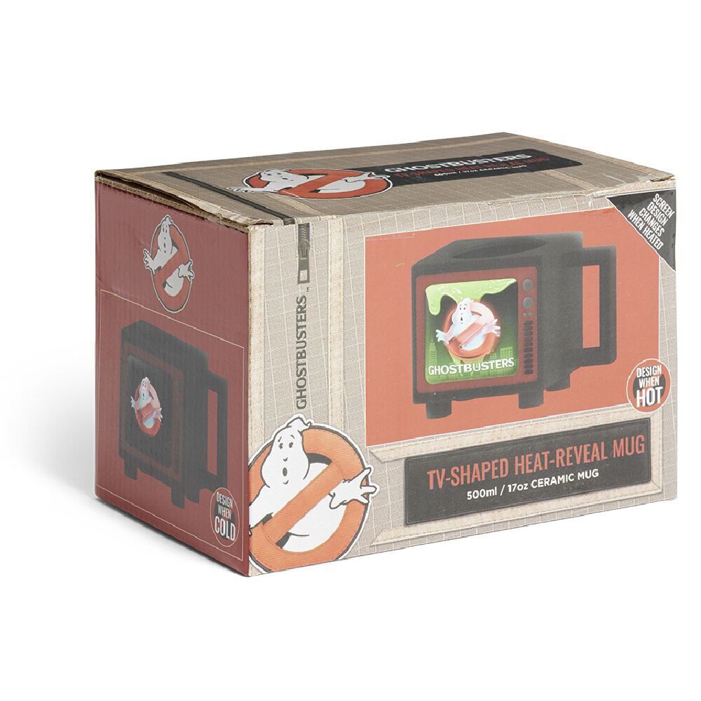 Mug thermoréactif SOS Fantômes noir 500ml
