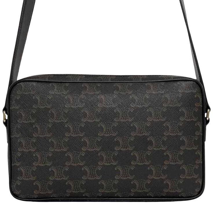 Celine Vintage Celine Shoulder Bag Black