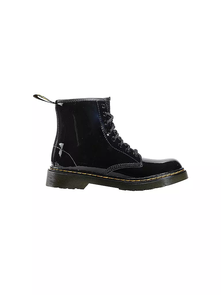 DR. MARTENS Mädchen Schnürboots 1460 PATENT LAMPER schwarz