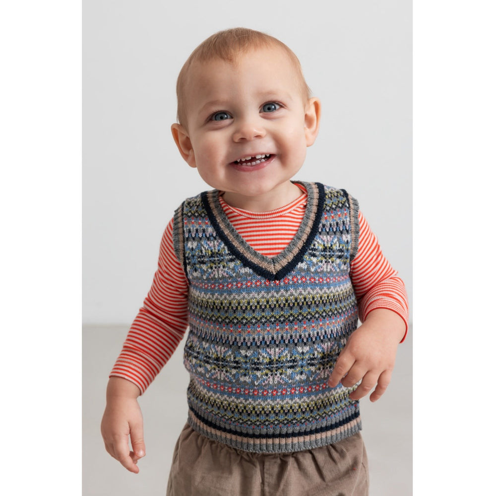 Køb MarMar Light Cotton Wool Fair Isle Fair Isle Taj B Strikket Vest