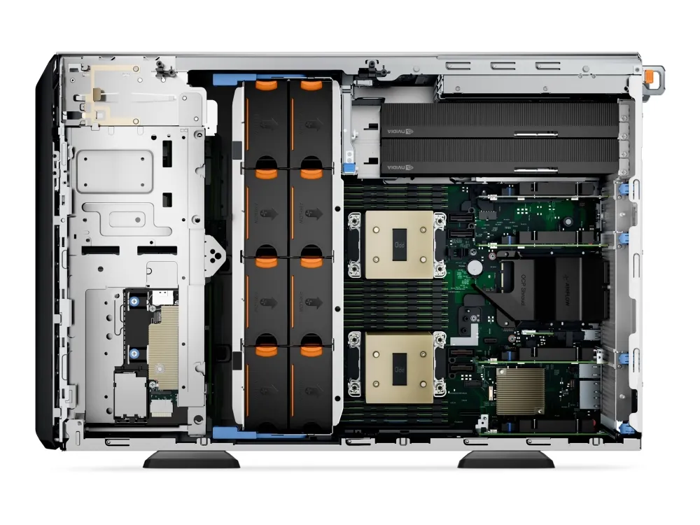 Dell PowerEdge T560 - Server - tower 2-vejs - 1 x Xeon Gold 5416S / op til 4 GHz - RAM 32 GB - SAS - hot-swap 3.5