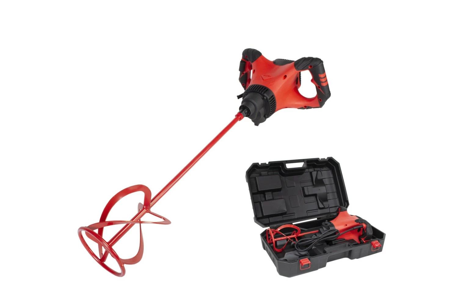 Rubi 26974 Rubimix-9 Mixer in koffer met regelbaar toerental - Supertorque - 230V - 50/60Hz - 1800W - 140mm