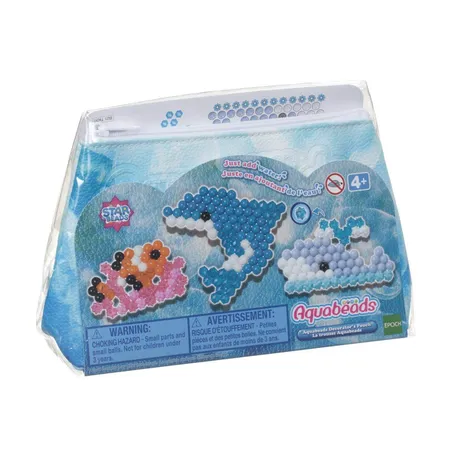 Aquabeads Designtäschchen, 1 Stück, 3-fach sortiert