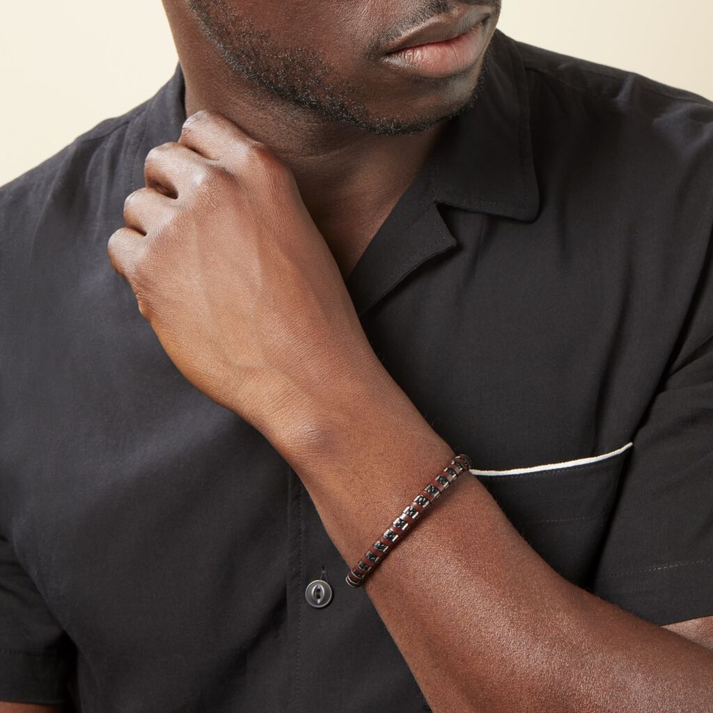 Bracelet Acier Blanc Edouard