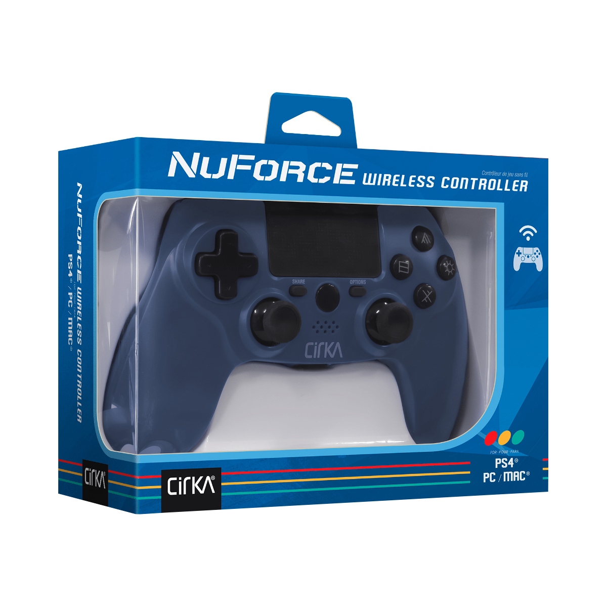 Hyperkin Cirka NuForce WLC PlayStation 4 trådløs kontroller (blå)