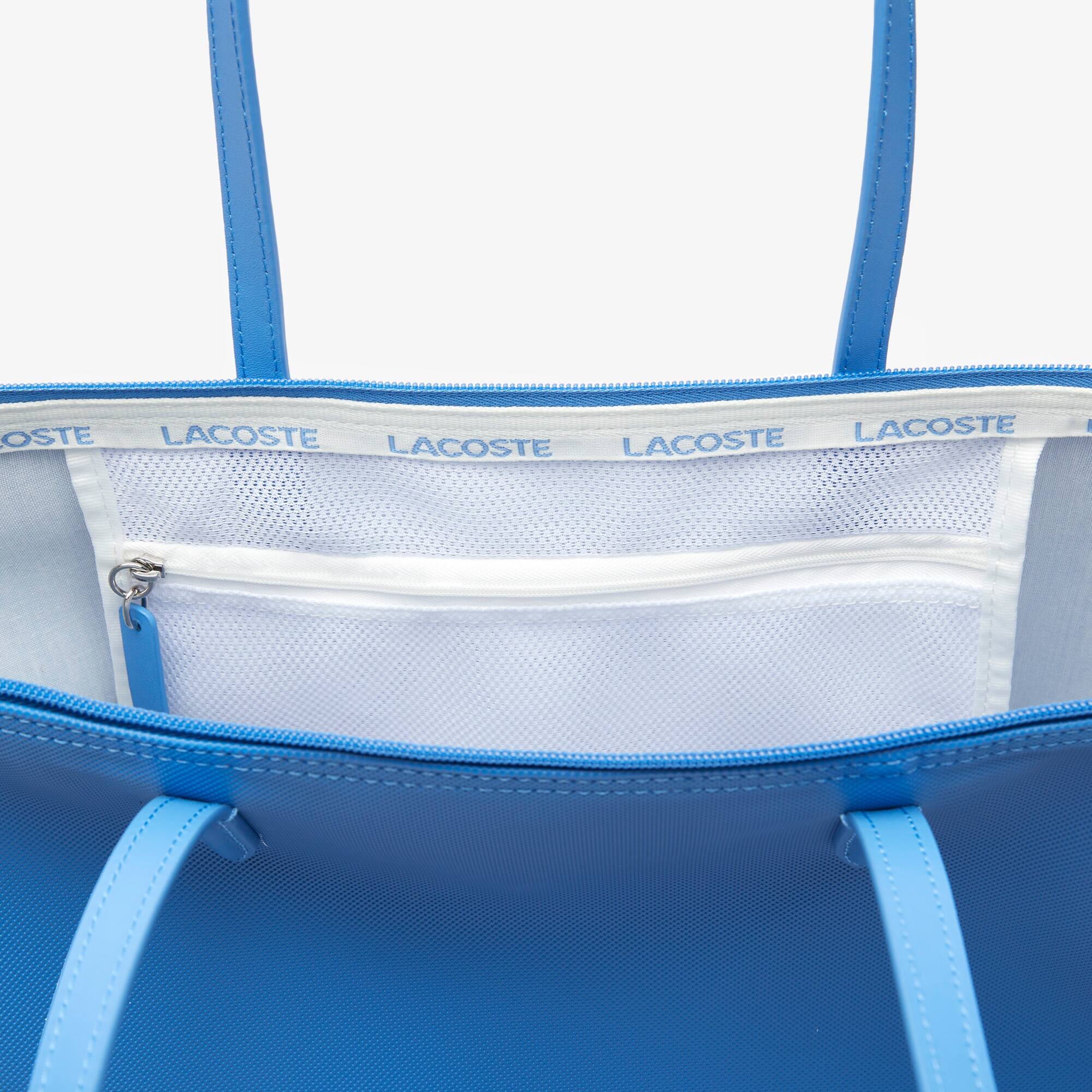 Sac cabas zippé L.12.12 Concept uni Sacs à main & Cabas - Bleu - Lacoste - Femme