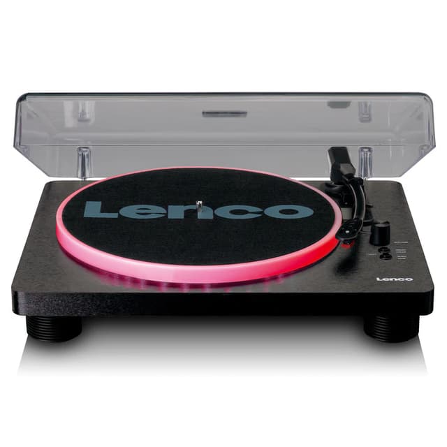 Lenco LS-50 LED Pladespiller, Sort