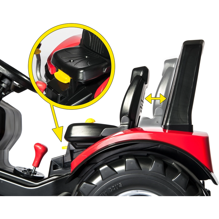 rolly®toys Kindertraktor rollyX-Trac Premium mit Frontlader, Schaltung und Bremse