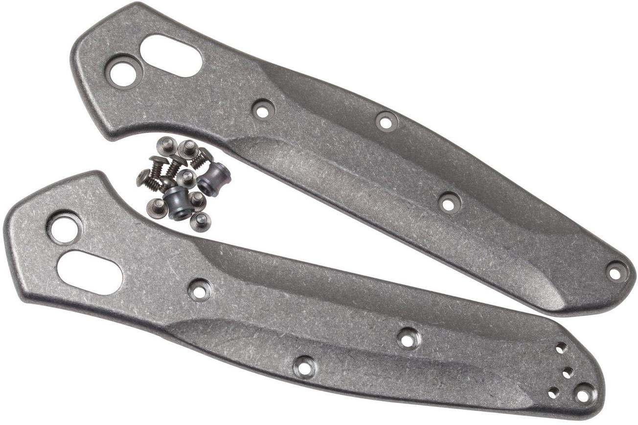 Flytanium Benchmade 940 Osborne scales, titanium