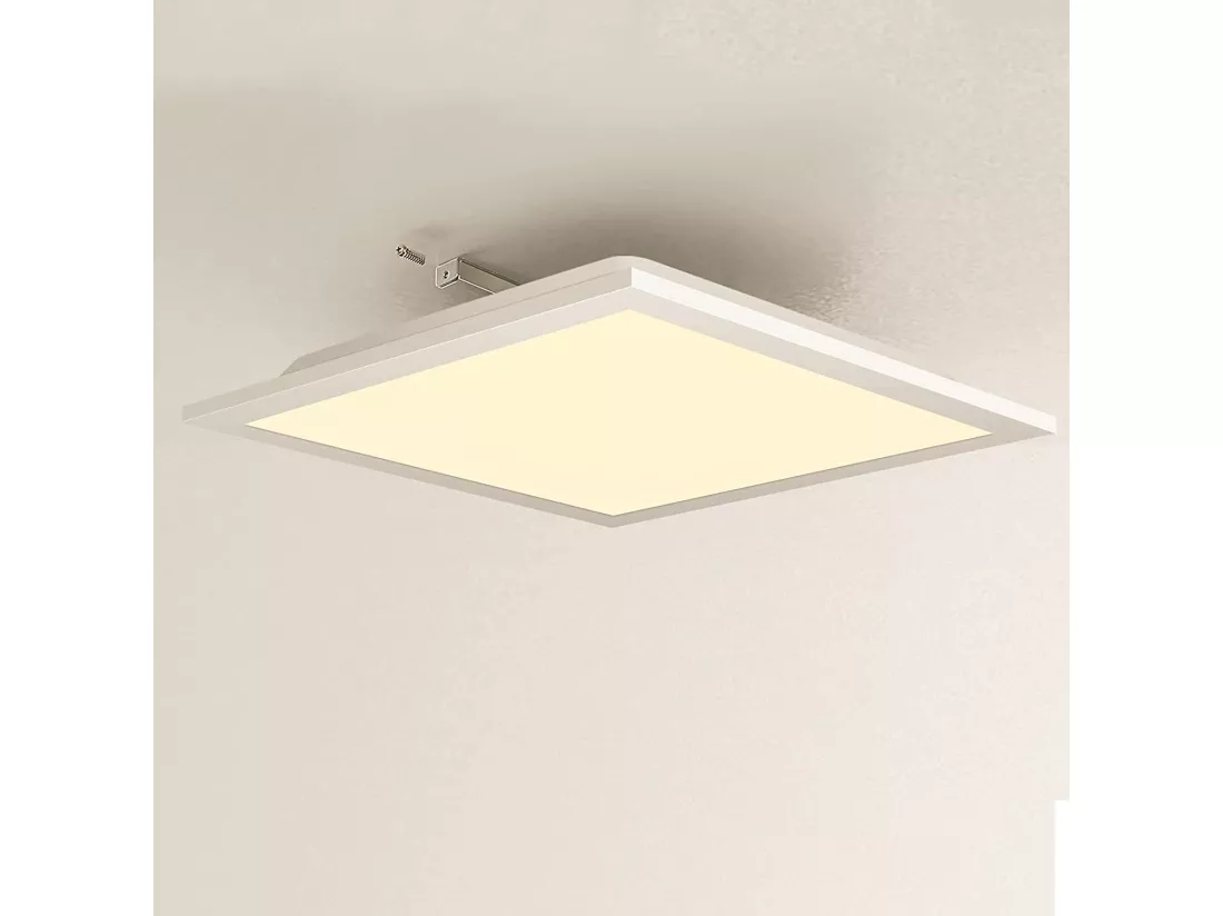 NETTLIFE Plafonnier panneau LED salon 60*60CM 40W plat 3000K