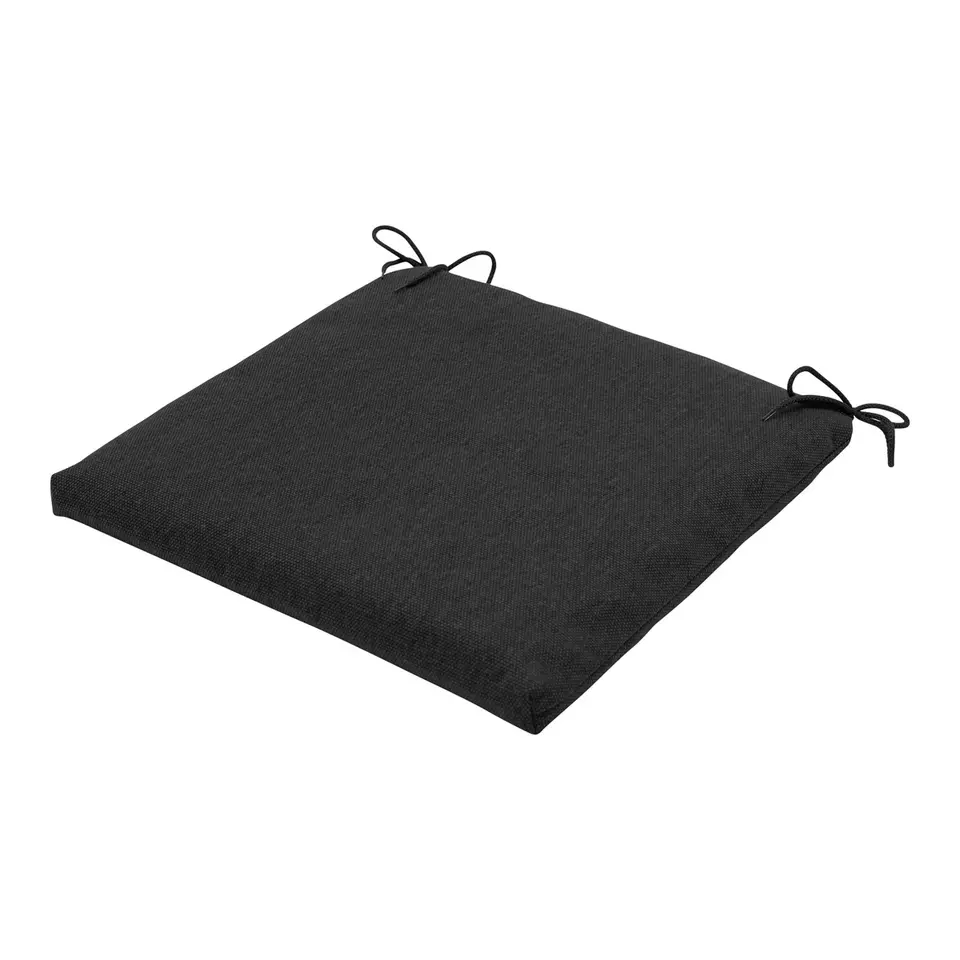 Madison - Zitkussen Black canvas eco  - Ca. 40x40 cm - Set van 4