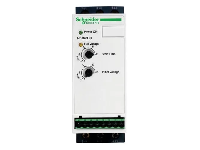 Schneider Electric ATS01N112FT, Hvid, -10 - 10%, 1 sek./side, IP20, B44.1-96/ASME A17.5 for starter connected to engine delta connection C-Tick CCC UL CSA GOST, 50/60 Hz