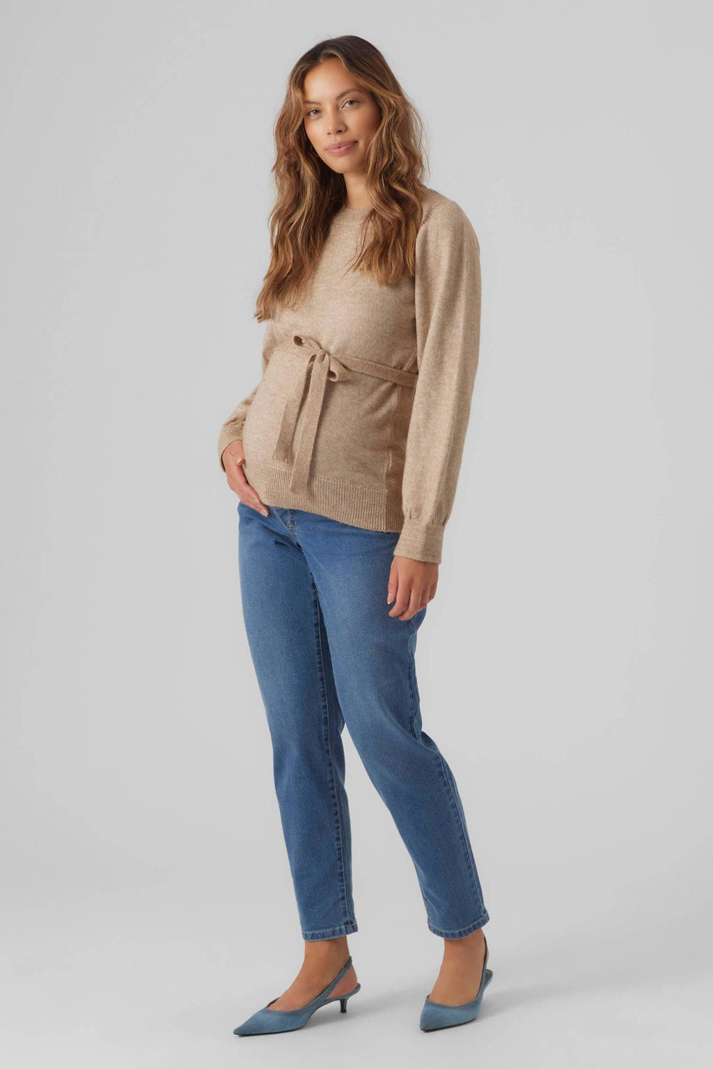 VERO MODA MATERNITY mom zwangerschapsjeans VMMZIA medium blue denim