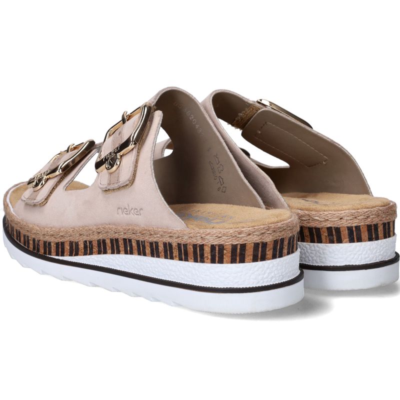 Rieker Slippers Beige Dames
