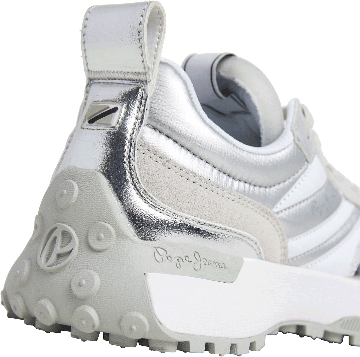 PEPE JEANS<br>Tênis baixo Lucky Metallic