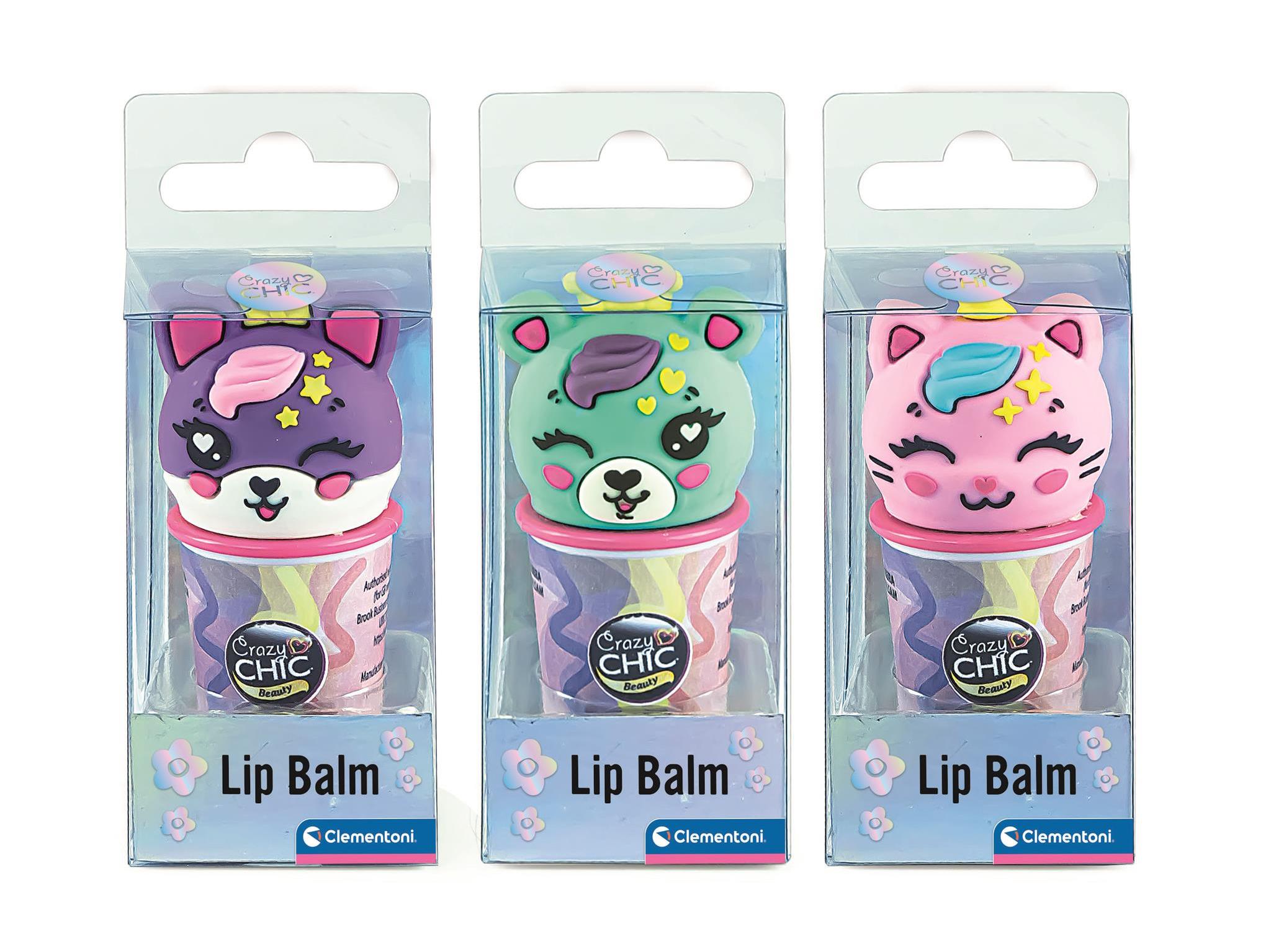 LIP BALM TRENDY PETS CRAZY CHIC MODELOS SORTIDOS
