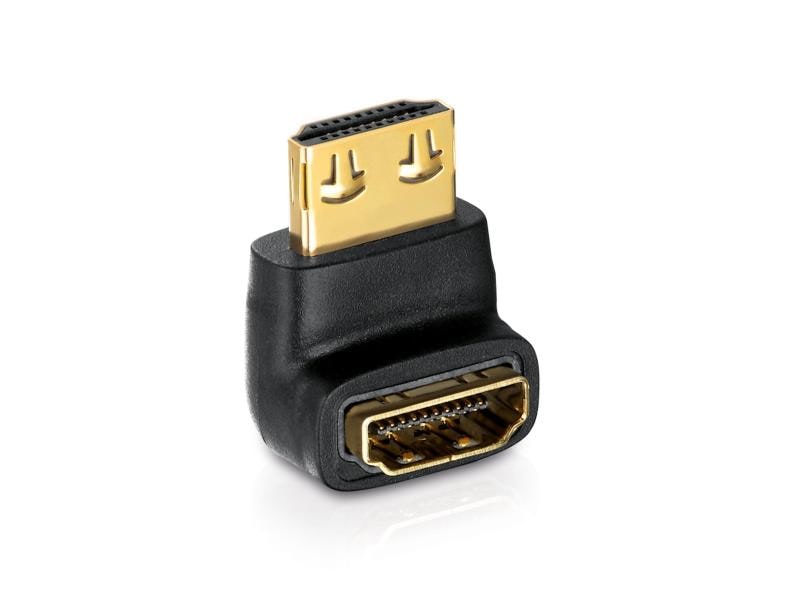 PureLink Adapter 270° HDMI - HDMI 4K High Speed HDMI Winkeladapter 270° mit Ethernet Kanal