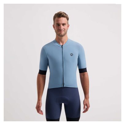 Maillot Manches Courtes Rogelli Signature Bleu Homme